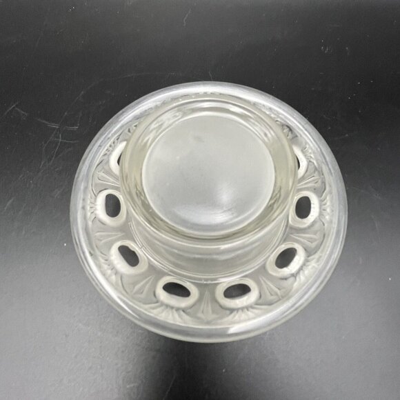 WALTHER AND SOHNE SATIN GLASS PELICAN PELIKAN 3 PIECE FLOWER FROG ART DECO - Picture 9 of 11